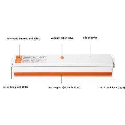 Automatic Food Vacuum Sealer with 15 Bags by HitMyNeed