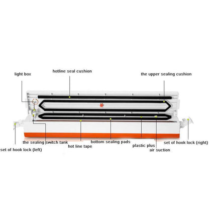 Automatic Food Vacuum Sealer with 15 Bags by HitMyNeed