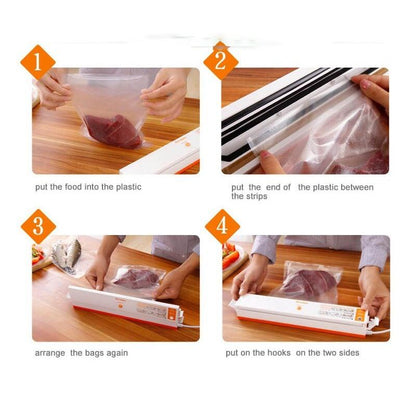Automatic Food Vacuum Sealer with 15 Bags by HitMyNeed