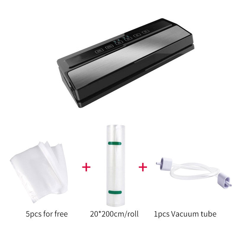 Automatic Food Vacuum Sealer with Bags and Roll by HitMyNeed