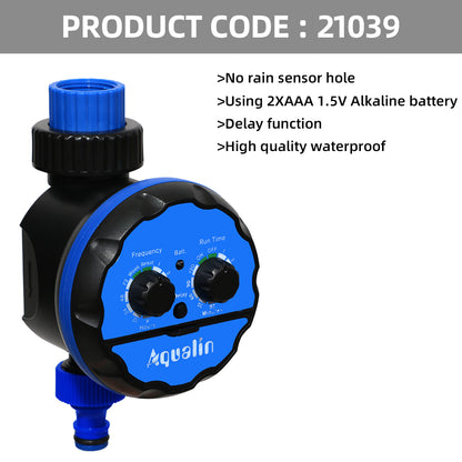Automatic Garden Water Timer with Ball Valve 21039-timer by HitMyNeed