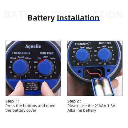 Automatic Garden Water Timer with Ball Valve by HitMyNeed