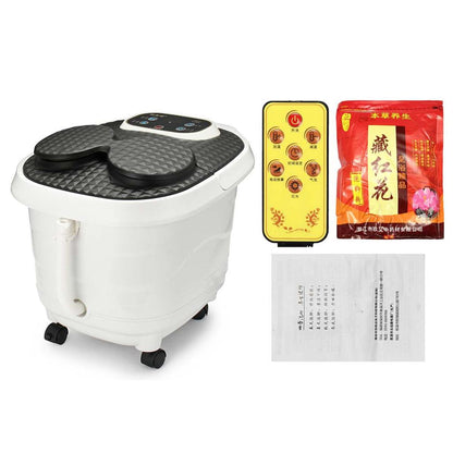 Automatic Heated Foot Bath Massager with Remote by HitMyNeed