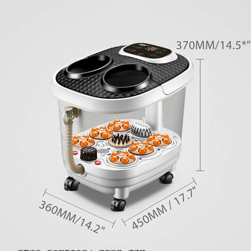Automatic Heated Foot Bath Massager with Remote by HitMyNeed