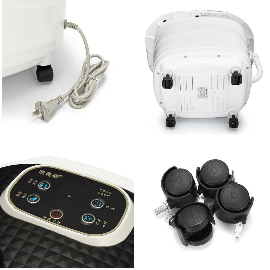 Automatic Heated Foot Bath Massager with Remote by HitMyNeed