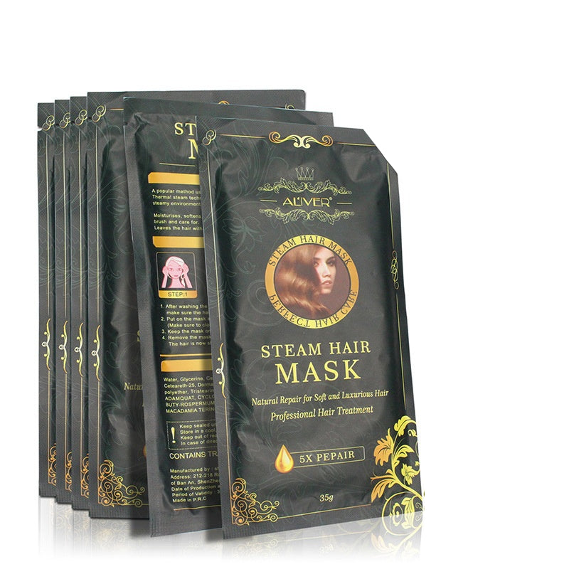 Automatic Heating Steam Hair Mask with Argan Oil by HitMyNeed