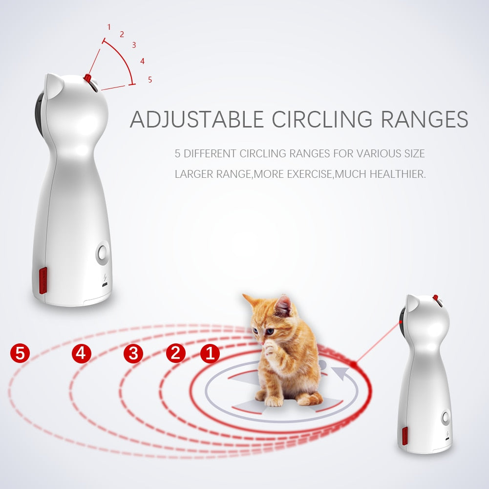 Automatic Interactive Laser Cat Toy by HitMyNeed