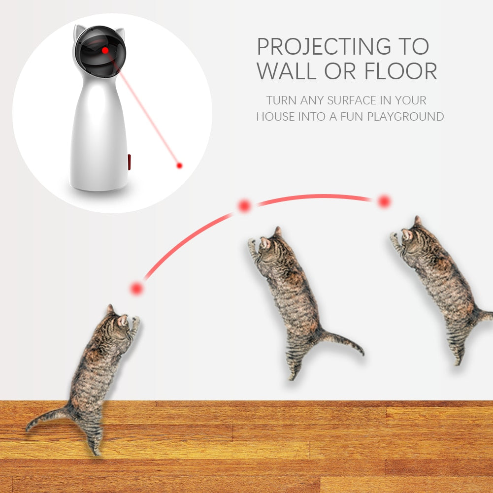 Automatic Interactive Laser Cat Toy by HitMyNeed