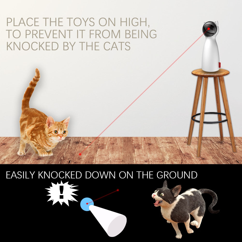 Automatic Interactive Laser Cat Toy by HitMyNeed