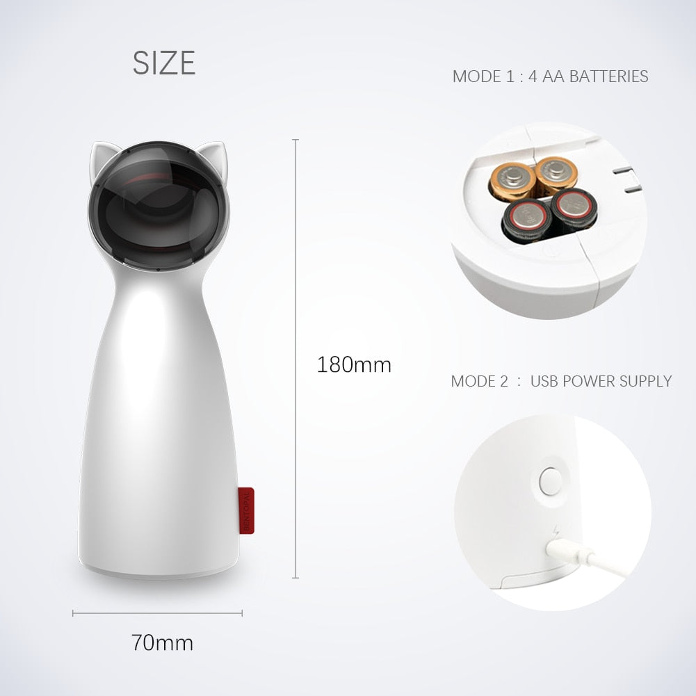 Automatic Interactive Laser Cat Toy by HitMyNeed