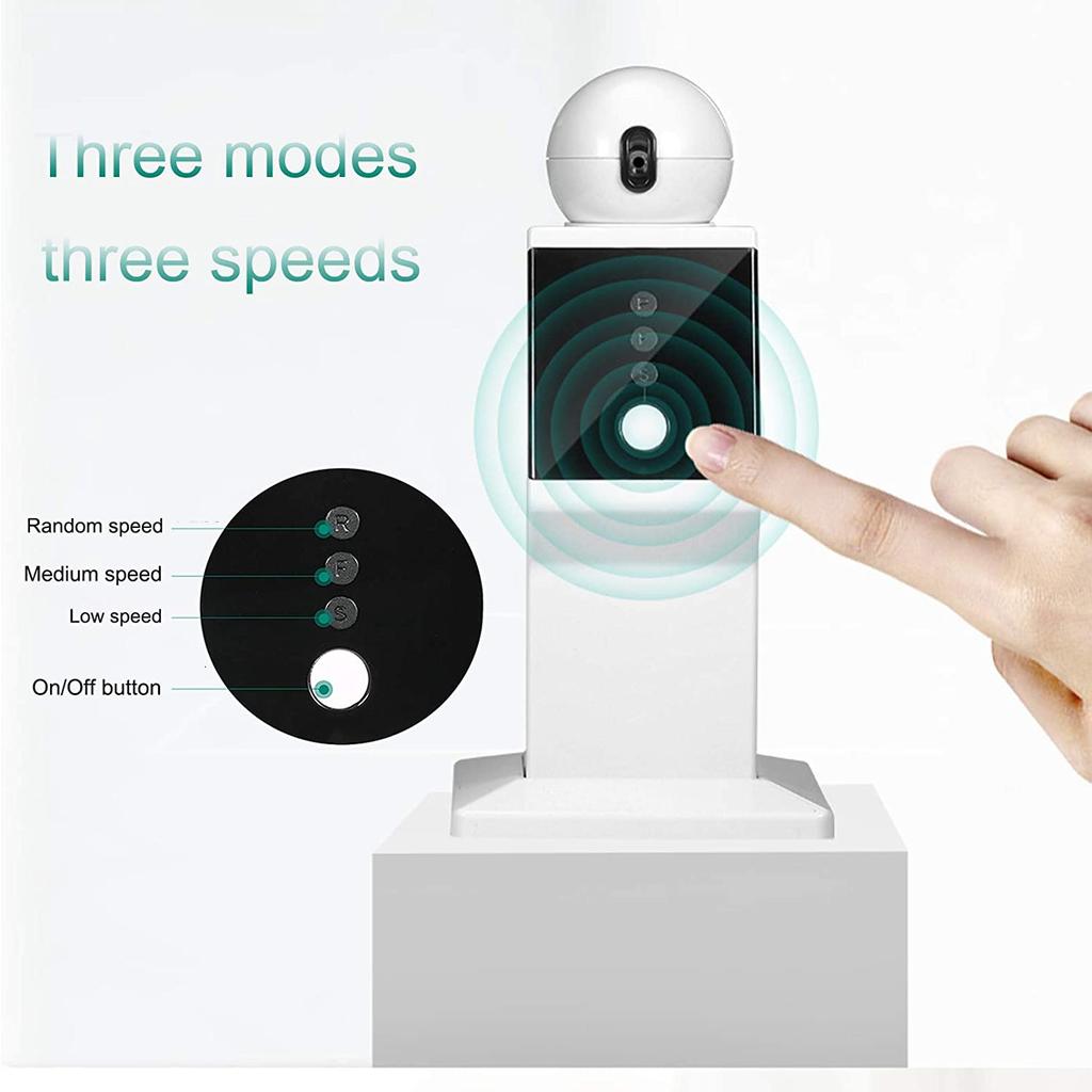 Automatic Interactive Laser Toy for Indoor Cats 3a-battery-powered by HitMyNeed