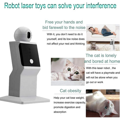 Automatic Interactive Laser Toy for Indoor Cats by HitMyNeed