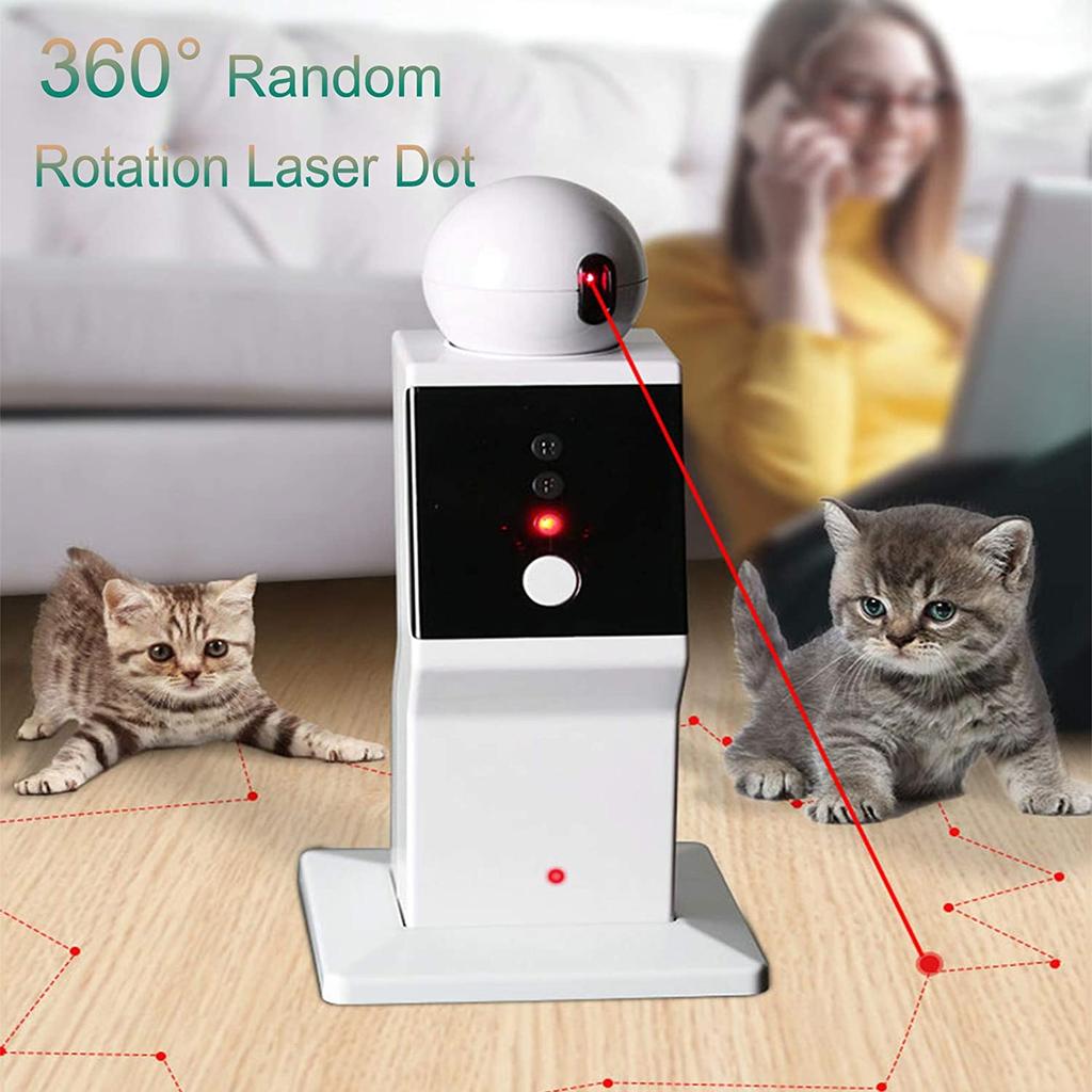 Automatic Interactive Laser Toy for Indoor Cats by HitMyNeed