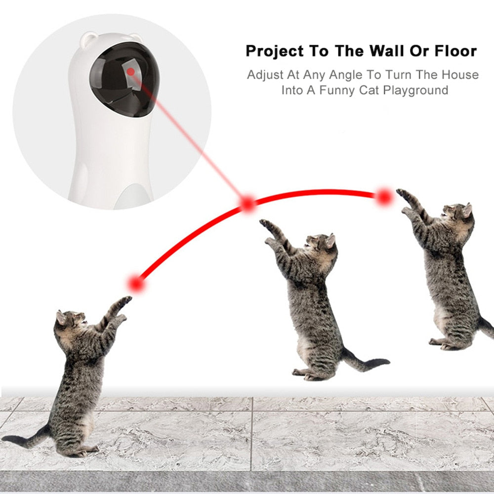 Automatic Laser Cat Toy with Timer and USB Power by HitMyNeed