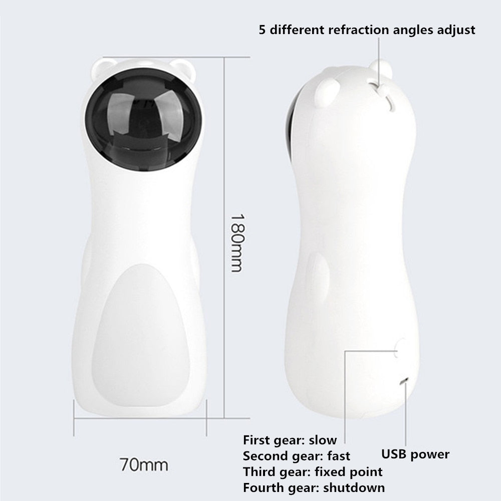 Automatic Laser Cat Toy with Timer and USB Power by HitMyNeed