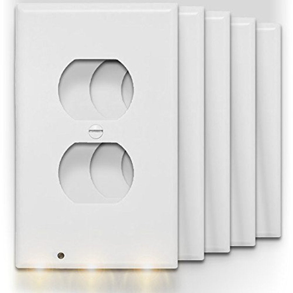 Automatic LED Outlet Night Light Cover by HitMyNeed