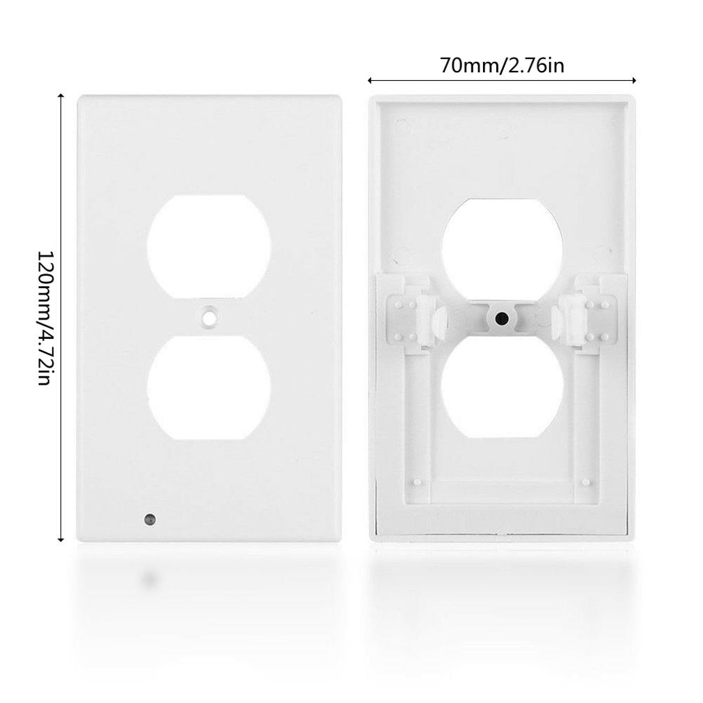 Automatic LED Outlet Night Light Cover by HitMyNeed