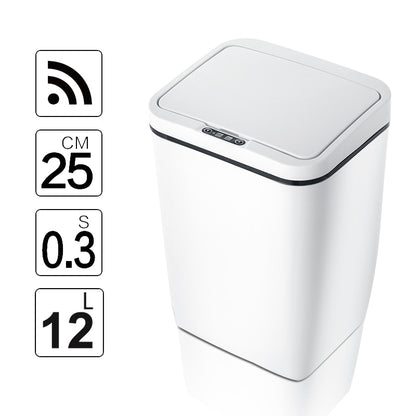 Automatic Motion Sensor Trash Can 12L dr-hw025 by HitMyNeed