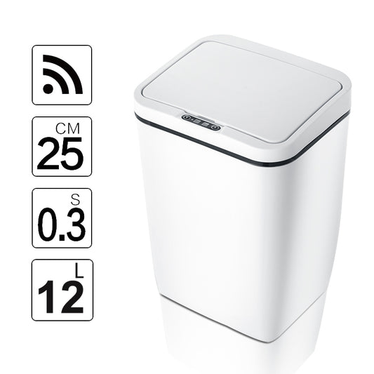 Automatic Motion Sensor Trash Can 12L dr-hw025 by HitMyNeed