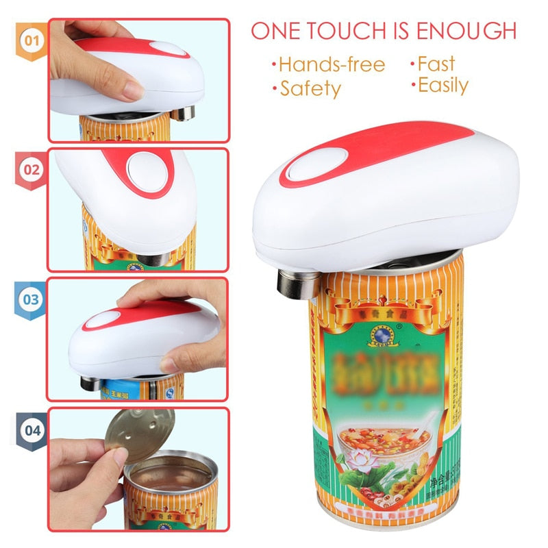 Automatic One-Touch Electric Can Opener by HitMyNeed