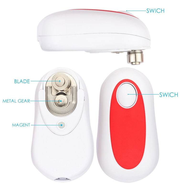 Automatic One-Touch Electric Can Opener by HitMyNeed