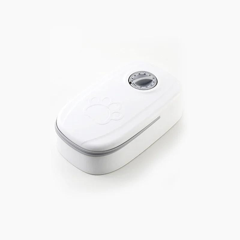 Automatic Pet Feeder 350ml with Double Bowl Timer by HitMyNeed