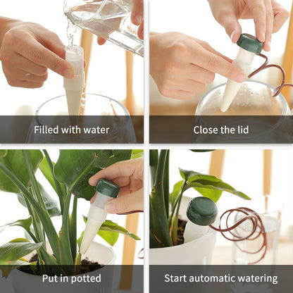 Automatic Plant Waterer Drip Spikes (2 Pack) by HitMyNeed