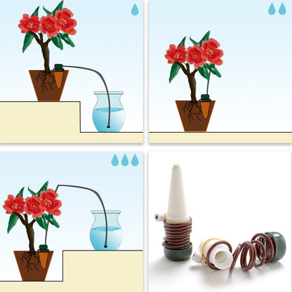 Automatic Plant Waterer Drip Spikes (2 Pack) by HitMyNeed