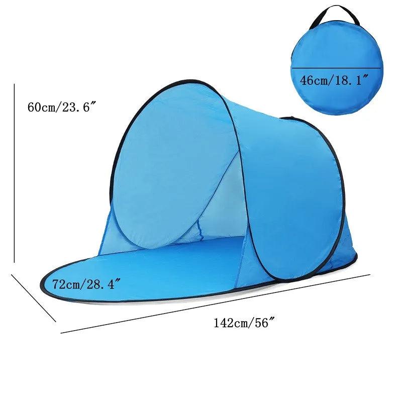 Automatic Pop-Up Beach & Camping Sunshelter Tent by HitMyNeed