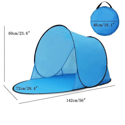 Automatic Pop-Up Beach & Camping Sunshelter Tent by HitMyNeed