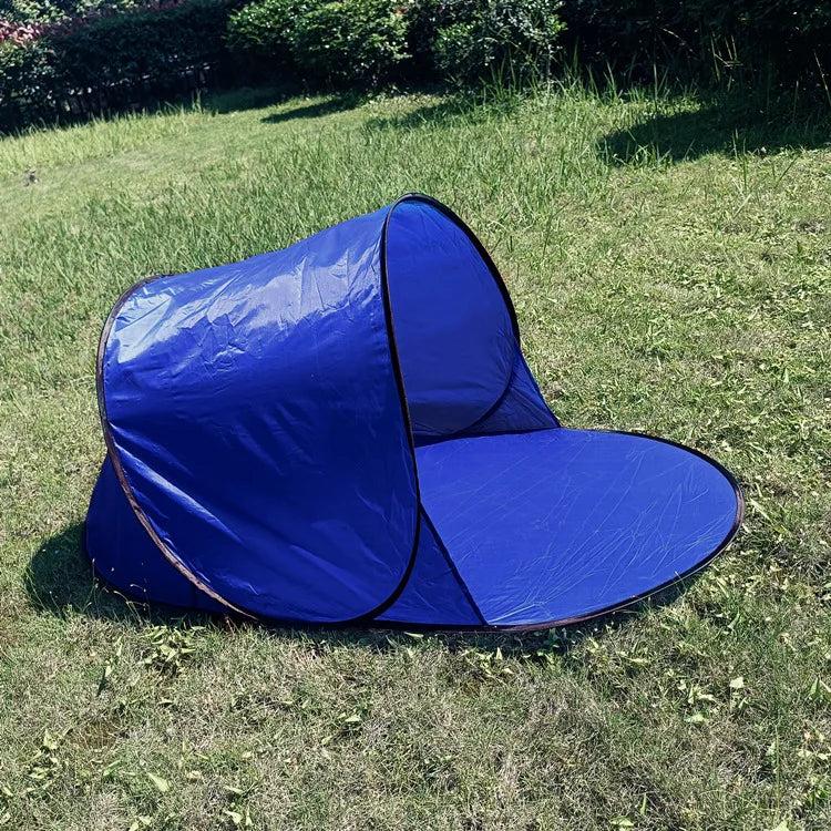 Automatic Pop-Up Beach & Camping Sunshelter Tent blue by HitMyNeed