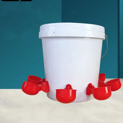 Automatic Poultry Drinking Cups, 2 Pack by HitMyNeed
