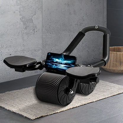 Automatic Rebound Ab Wheel with Elbow Support & Counter by HitMyNeed