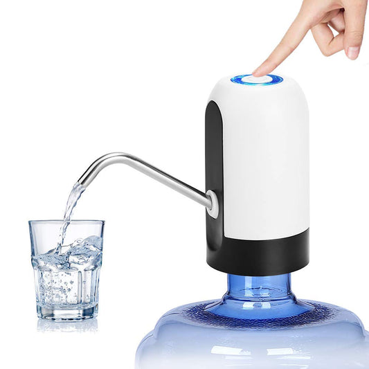 Automatic Rechargeable Water Bottle Pump Dispenser by HitMyNeed