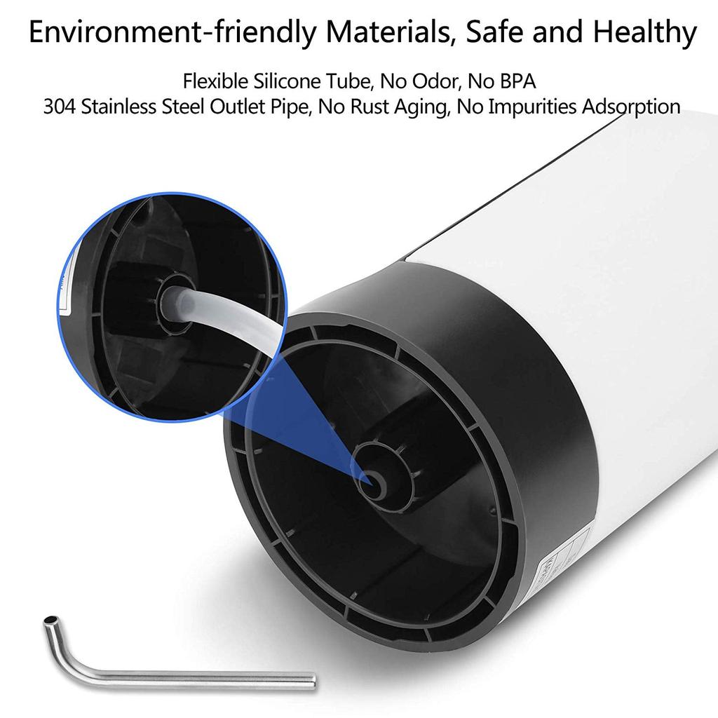 Automatic Rechargeable Water Bottle Pump Dispenser by HitMyNeed