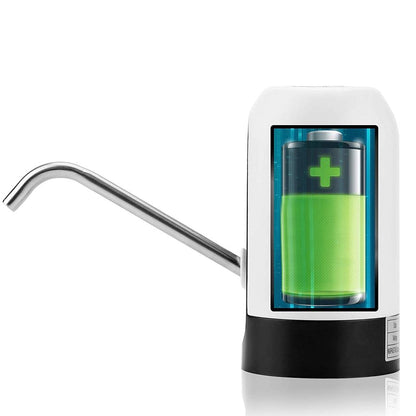 Automatic Rechargeable Water Bottle Pump Dispenser by HitMyNeed