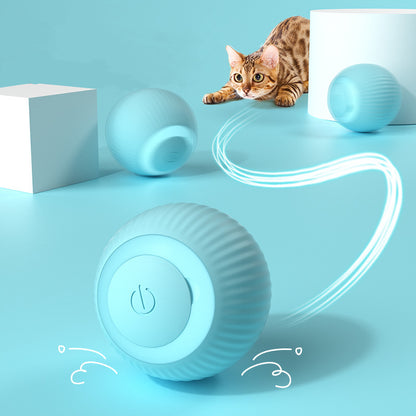 Automatic Rolling Smart Cat Ball Toy by HitMyNeed