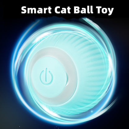 Automatic Rolling Smart Cat Ball Toy by HitMyNeed