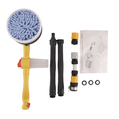 Automatic Rotating Car Wash Brush with Soap Dispenser by HitMyNeed