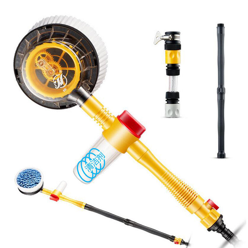 Automatic Rotating Car Wash Brush with Soap Dispenser by HitMyNeed
