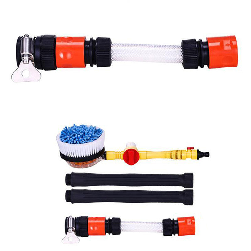 Automatic Rotating Car Wash Brush with Soap Dispenser by HitMyNeed