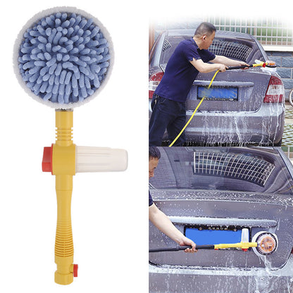 Automatic Rotating Car Wash Brush with Soap Dispenser by HitMyNeed