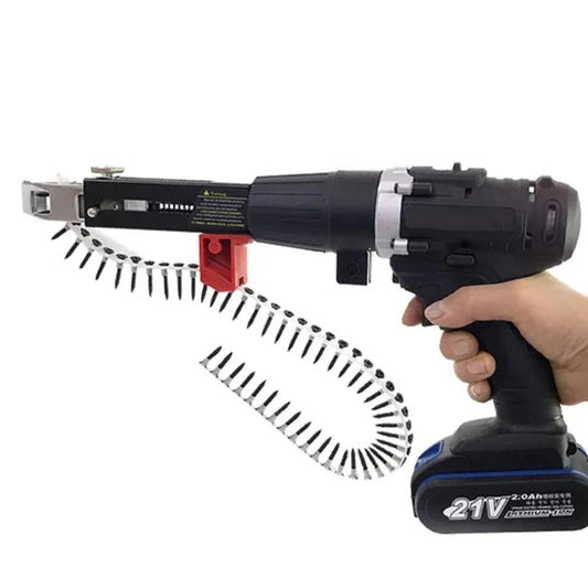 Automatic Screwdriver Chain Nail Gun Drill Adapter by HitMyNeed