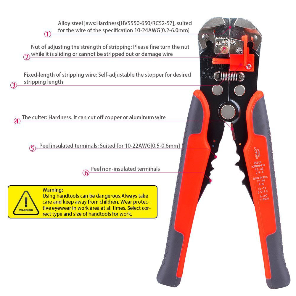 Automatic Self-Adjusting Wire Stripper & Crimper by HitMyNeed