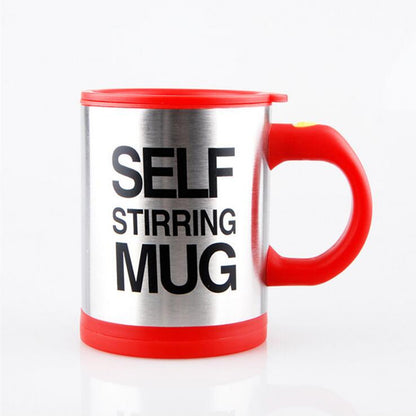 Automatic Self-Stirring Mug 400ml Stainless Steel by HitMyNeed
