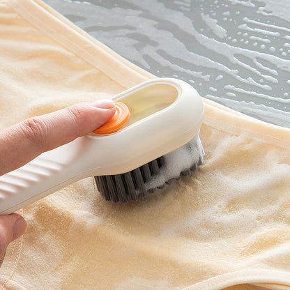 Automatic Shoe Cleaning Brush with Liquid Dispenser by HitMyNeed