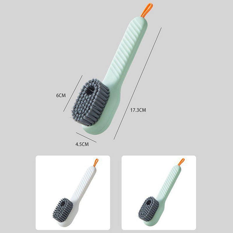 Automatic Shoe Cleaning Brush with Liquid Dispenser by HitMyNeed