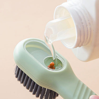 Automatic Shoe Cleaning Brush with Liquid Dispenser by HitMyNeed
