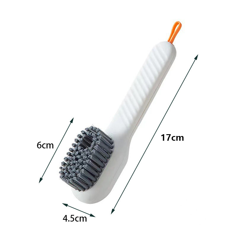 Automatic Shoe Cleaning Brush with Liquid Dispenser white by HitMyNeed