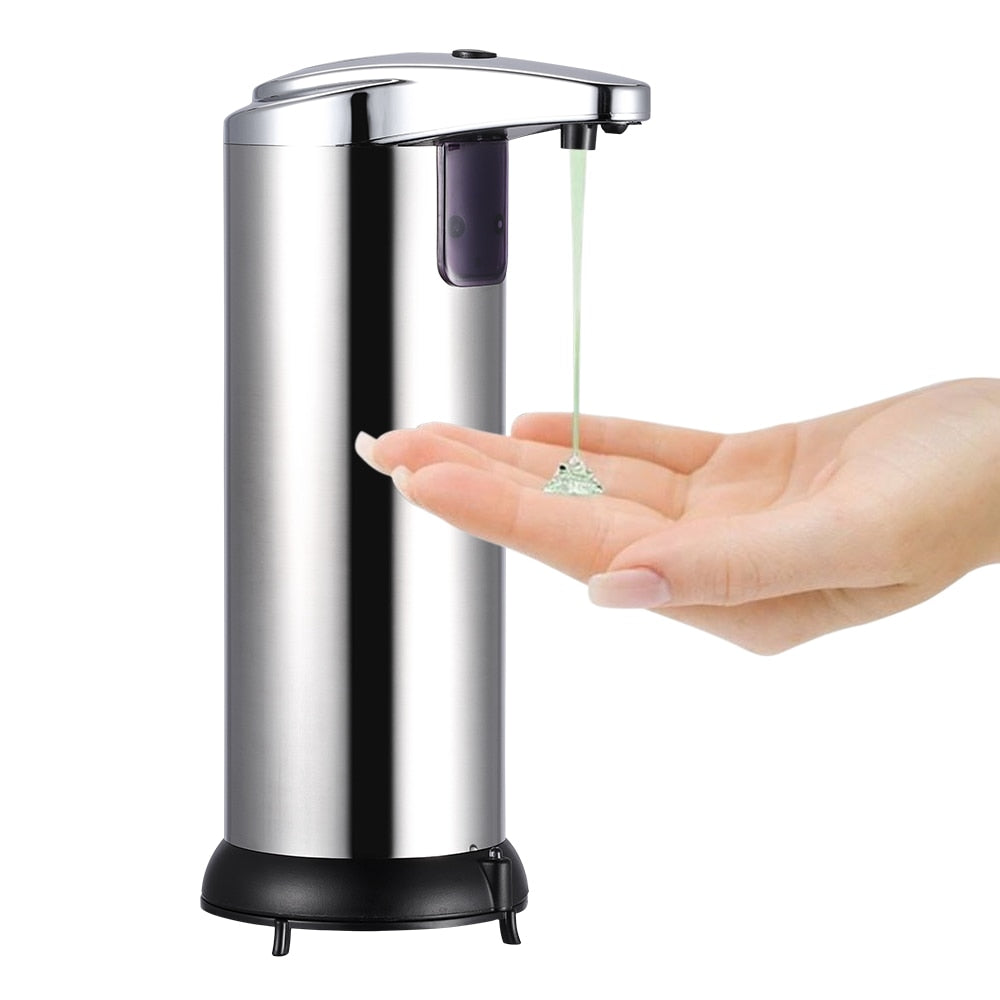 Automatic Stainless Steel Hand Wash Dispenser by HitMyNeed